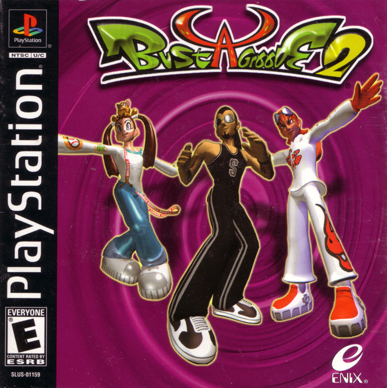 Bust A Groove 2 box art for Playstation